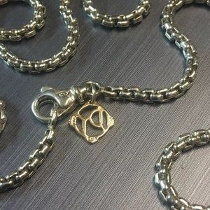 David Yurman 2.7mm 18in woman’s box chain necklace